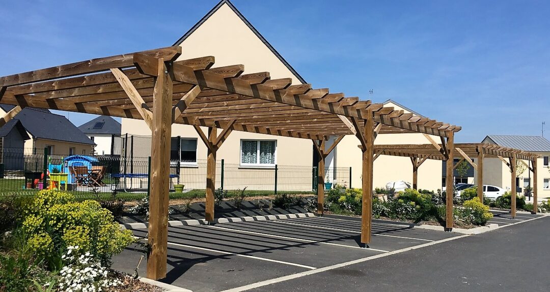 Pergolas en bois