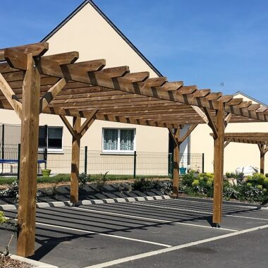 Pergolas en bois