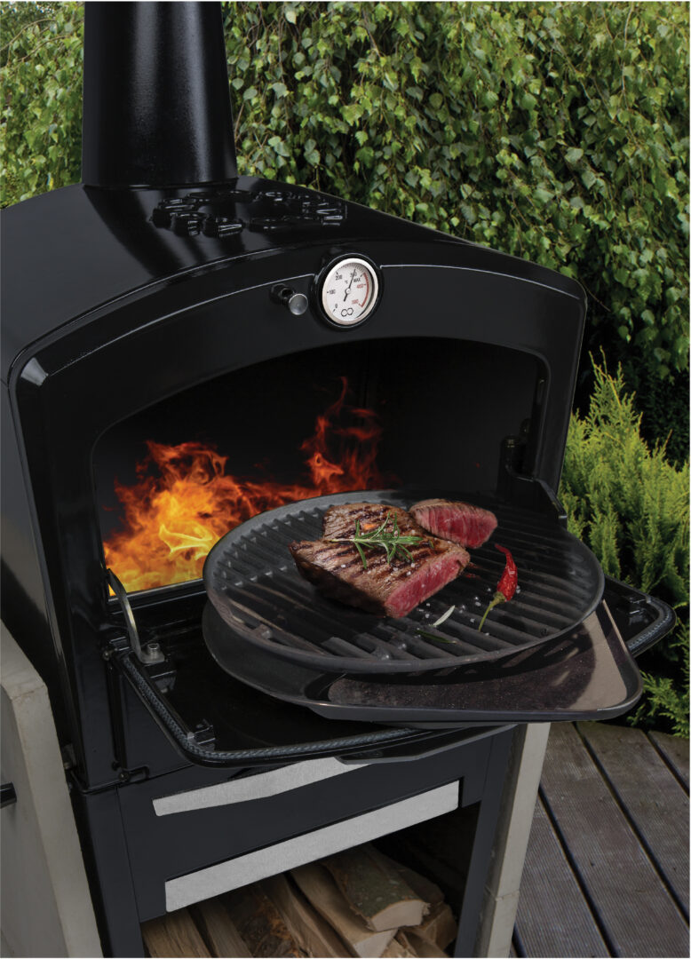 Jardin avec cuisson